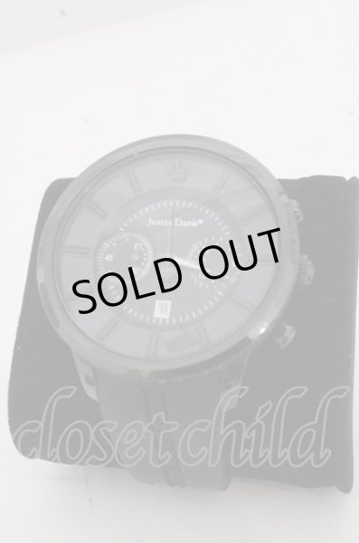 画像4: Justin Davis 時計.KIYOHARUコラボクロノグラフ /ブラック/F O-23-07-24-050-Ju-za-YM-ZT-MK001 (4)