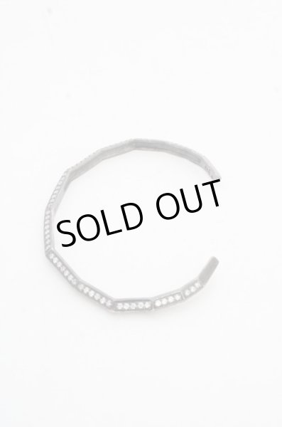 画像2: FUGA ブレスレット.スワロフスキーバングル /シルバー/ O-23-07-24-013-FU-za-YM-ZT147 (2)