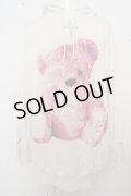 TRAVAS TOKYO パーカー.FURRY BEARプルオーバー'21SS /ホワイト/F O-23-07-25-004-TR-to-YM-ZT070