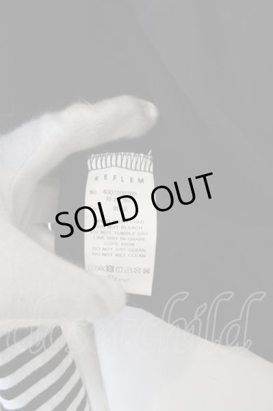 画像5: REFLEM カットソー.ボーダーリング'20SS /ブラック（記載ブルー）/F O-23-07-25-034-RE-to-YM-ZT387 (5)