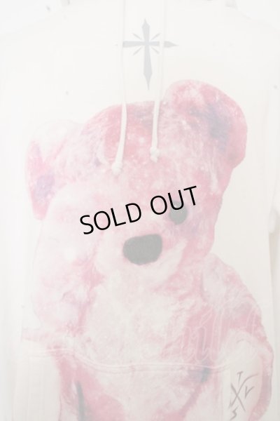 画像3: TRAVAS TOKYO パーカー.FURRY BEARプルオーバー'21SS /ホワイト/F O-23-07-25-004-TR-to-YM-ZT070