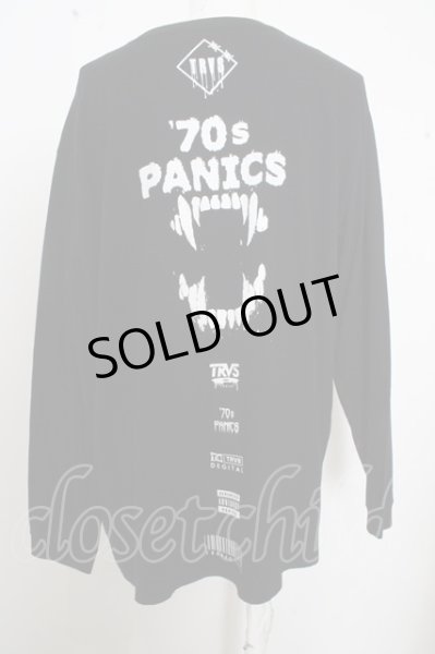 画像4: TRAVAS TOKYO カットソー.Shark jaw L/S'21SS /ブラック/F O-23-07-25-037-TR-ts-YM-ZT436 (4)