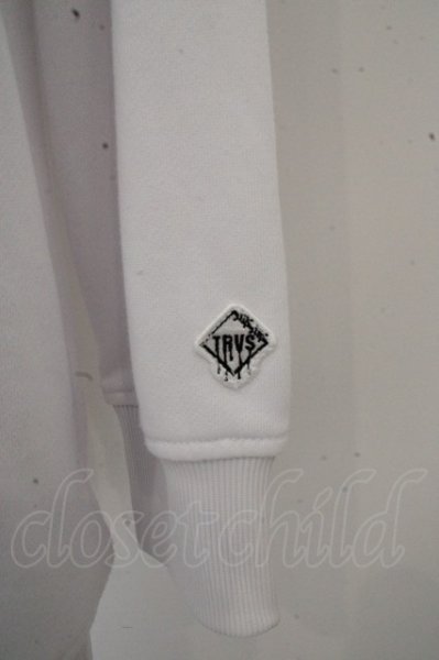 画像2: TRAVAS TOKYO パーカー.FURRY BEARプルオーバー'22SS /ホワイト/F O-23-07-25-001-TR-to-IG-ZT069 (2)