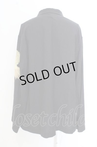 画像3: S'YTE ジャケット.Li/C Washer Twill　Embroidery Blouson /ブラック/3 O-23-07-25-049-KU-ja-YM-ZT457 (3)