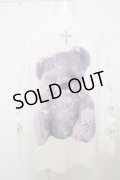 【セール】TRAVAS TOKYO カットソー.Funny bear'21SS /ホワイト/F O-23-07-25-006-TR-to-YM-ZT436