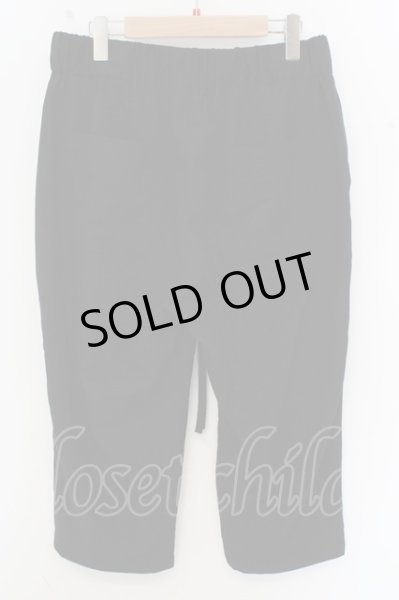 画像2: Moonage Devilment(清春) パンツ.ポリレーヨン7分丈 /ブラック/00 O-23-07-25-061-Mo-pa-YM-ZT383 (2)