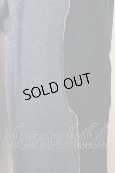 画像2: MILK BOY パンツ.RIPPERD PANTS /インディゴ/ O-23-07-26-031-MI-pa-YM-ZT435 (2)