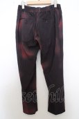 画像3: 【セール】NO ID. BLACK パンツ.グラデーションプリントアンクルイージートラウザーズ /レッド/3 O-23-07-26-037-NO-pa-YM-ZT227 (3)