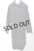 【SALE】MILK BOY コート.スタンドネックベルテッド /ブラック/ O-23-07-26-006-MI-ou-YM-ZT386