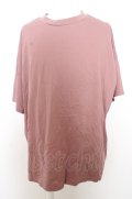 【セール】Casper John Tシャツ.ルーズ /ピンクベージュ/M O-23-07-26-018-Ca-ts-YM-ZT182