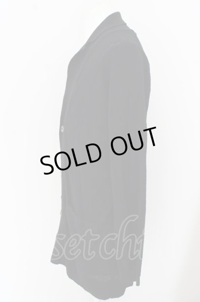 画像2: BUFFALO BOBS カーディガン.EDWARD【エドワード】テーラードロング /ブラック/1-2 O-23-07-28-024-BU-ja-YM-ZT393 (2)