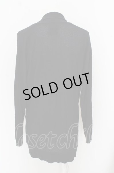 画像3: BUFFALO BOBS カーディガン.EDWARD【エドワード】テーラードロング /ブラック/1-2 O-23-07-28-024-BU-ja-YM-ZT393 (3)