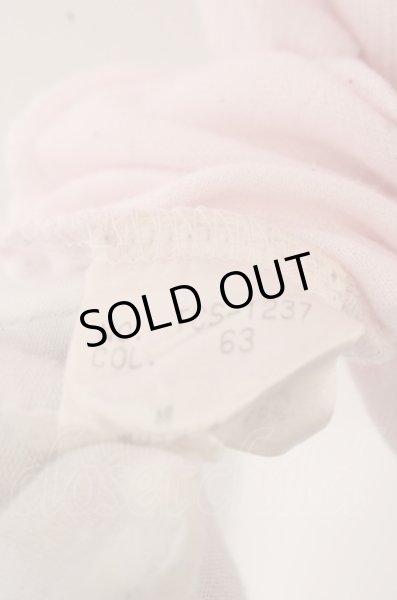 画像4: TORNADO MART Tシャツ.グリッターテレコVネック /ピンク/ O-23-07-28-040-TO-ts-YM-ZT392 (4)