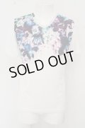 【SALE】BUFFALO BOBS Tシャツ.SENKA(センカ)Vネック /ホワイト/1〜2 O-23-07-28-050-BU-ts-YM-ZT398