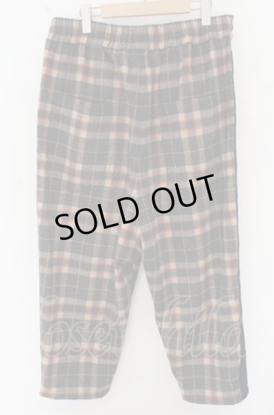 画像3: anThem パンツ.チェックサルエル /ブラウンｘブラック/M O-23-07-28-056-AN-pa-YM-ZT397 (3)