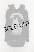 【SALE】TRAVAS TOKYO パーカー.Rabbicorn ribbon lace-up hoodie'19AW /ブラック/F O-23-07-28-013-TR-to-IG-ZT435