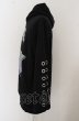 画像2: TRAVAS TOKYO パーカー.Rabbicorn ribbon lace-up hoodie'19AW /ブラック/F O-23-07-28-013-TR-to-IG-ZT435 (2)