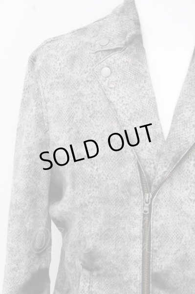 画像2: TORNADO MART ジャケット.ハイブリッドグランジスネークライダース /グレー/LL O-23-08-02-024-TO-ja-YM-ZT402 (2)