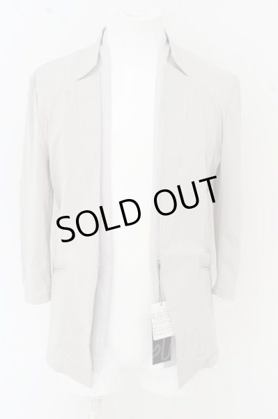 画像2: TORNADO MART ジャケット.【タグ付き】ノーカラーホックカット /グレー/LL O-23-08-02-027-TO-ja-YM-ZT164 (2)