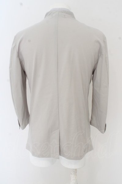 画像4: TORNADO MART ジャケット.【タグ付き】ノーカラーホックカット /グレー/LL O-23-08-02-027-TO-ja-YM-ZT164 (4)