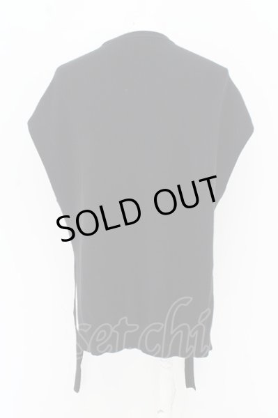 画像3: ZARA ニット.スリットコードサイドノースリーブ /ブラック/EU S O-23-08-02-001-ZA-to-YM-ZT405 (3)