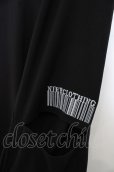 画像2: 【SALE】NieR Clothing パンツ.膝スリットロング /ブラック/F O-23-08-03-024-Ni-pa-OW-ZT041 (2)