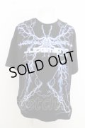 【SALE】AGEM/9 Tシャツ.ライジングプリント /ブラック/F O-23-08-09-041-AG-ts-YM-ZT425