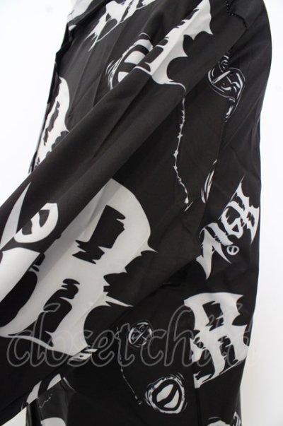 画像3: 【SALE】NieR Clothing シャツ.ORIGINAL Y-Shirt /ブラック?ホワイト/F O-23-08-09-007-Ni-sh-IG-ZT180
