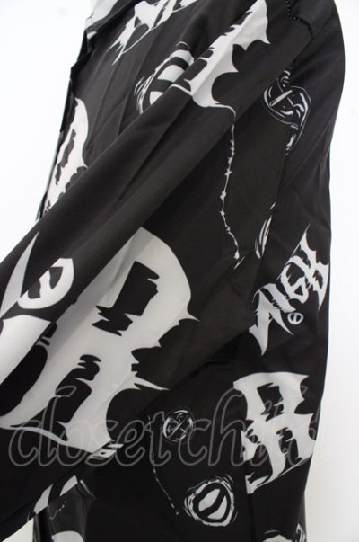 画像3: 【SALE】NieR Clothing シャツ.ORIGINAL Y-Shirt /ブラック?ホワイト/F O-23-08-09-007-Ni-sh-IG-ZT422