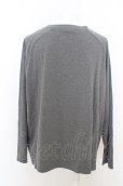 画像2: 【SALE】NieR Clothing カットソー.LOGO刺繍 GRAY CUTSEW /グレー/ O-23-08-09-003-Ni-to-IG-ZT180 (2)