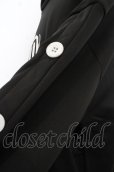 画像3: 【SALE】NieR Clothing パーカー.BLACK SLEEVE BUTTON HOODIE /ブラック/F O-23-08-09-023-Ni-to-IG-ZT408 (3)