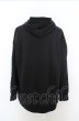 画像4: NieR Clothing パーカー.BLACK SLEEVE BUTTON HOODIE /ブラック/F O-23-08-09-023-Ni-to-IG-ZT408 (4)