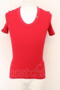 【SALE】BUFFALO BOBS Tシャツ.ビッグバインダーテレコ /レッド/2 O-23-08-19-034-BU-ts-YM-ZT160