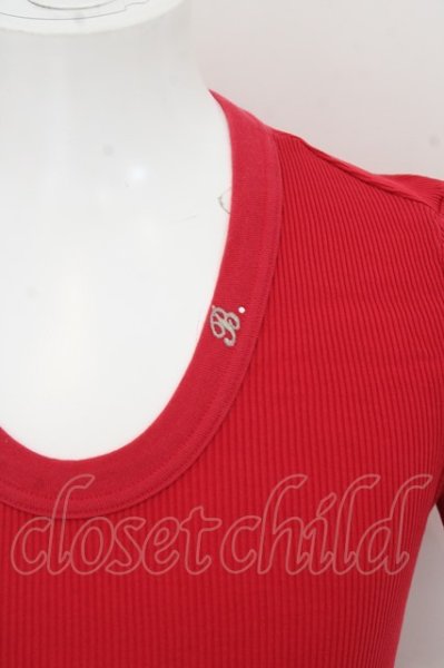 画像2: BUFFALO BOBS Tシャツ.ビッグバインダーテレコ /レッド/2 O-23-08-19-034-BU-ts-YM-ZT160 (2)