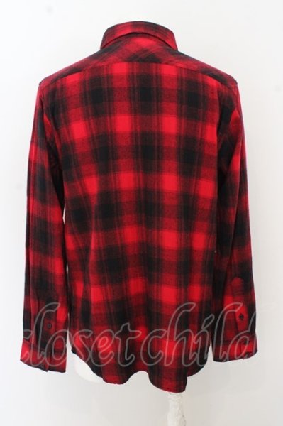 画像3: Zephyren シャツ.チェックネル /レッド/L O-23-08-19-039-Ze-sh-YM-ZT160 (3)