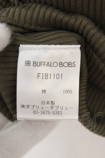 画像4: 【SALE】BUFFALO BOBS Tシャツ.ビッグバインダーテレコ /カーキ/1 O-23-08-19-042-BU-ts-YM-ZT430
