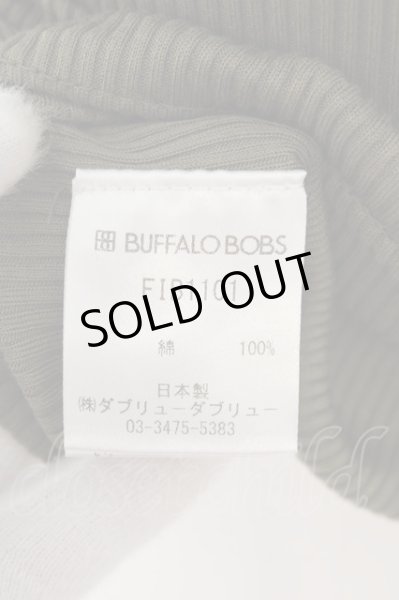 画像4: BUFFALO BOBS Tシャツ.ビッグバインダーテレコ /カーキ/1 O-23-08-19-042-BU-ts-YM-ZT430 (4)