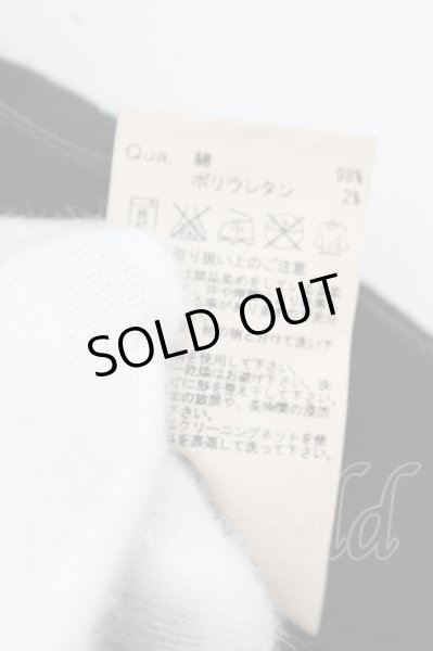 画像4: CIVARIZE パンツ.Cosmicグラデーション箔加工ZIPスキニーデニム'14SS /ブラックｘブルー/42 O-23-08-19-063-CI-pa-YM-ZT429 (4)