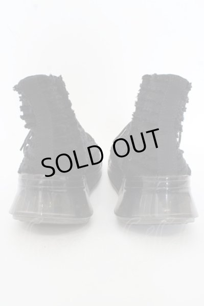 画像4: grounds シューズ. VORTEX GRUNGE/BLACK CANVASスニーカー【27.5cm】 /ブラック/EU43 O-23-08-19-073-GR-sho-YM-ZT6000 (4)