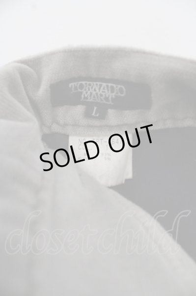 画像8: TORNADO MART パンツ.スーパーストレッチモールフレアパンツ /グレー/L O-23-08-24-032-TO-pa-YM-ZT443 (8)