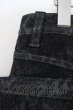 画像4: TORNADO MART パンツ.ストレッチパイソンベルボトム /ブラック/M O-23-08-24-036-TO-pa-YM-ZT463 (4)