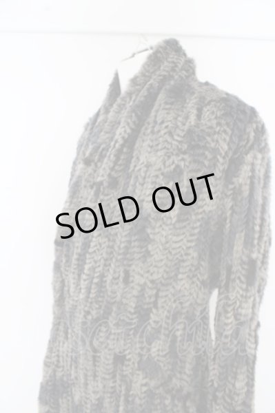 画像2: TORNADO MART コート.レッキスラビットブレイドファー'17AW /グレー/M O-23-08-24-044w-1-ou-TO-m-YM-ZT-ML025 (2)