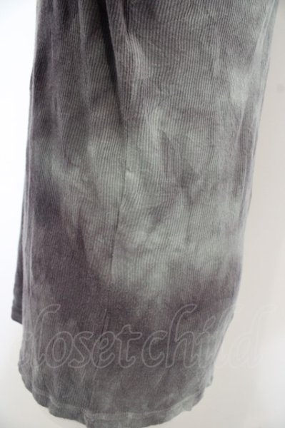 画像4: TORNADO MART カットソー.ハンドムラ染めテレコ 五分袖 /ブルーｘパープル/L O-23-08-24-012-TO-to-YM-ZT156 (4)