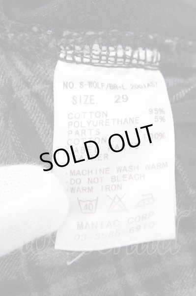 画像8: LGB パンツ.S-WOLF レザーリペアバイカー【メンズ29】 /ブラック/29 O-23-09-01-032-LG-pa-YM-ZT-ML002 (8)