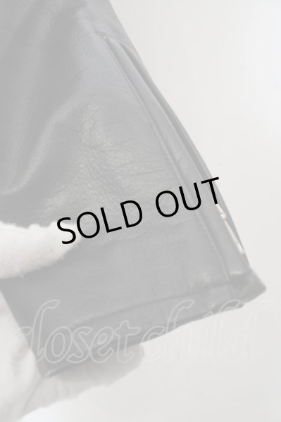 画像4: LITHIUM HOMME ジャケット.COW LEATHER SINGLE RIDERS /ブラック/46 O-23-09-01-006w-1-ja-LI-m-YM-ZT-M002 (4)