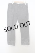 【SALE】Zero by TORNADO MART パンツ.ハイパーデニムクロップド /グレー/M O-23-09-01-009-Ze-pa-YM-ZT328