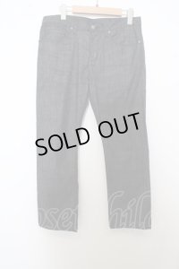 【SALE】Zero by TORNADO MART パンツ.ハイパーデニムクロップド /グレー/M O-23-09-01-009-Ze-pa-YM-ZT328