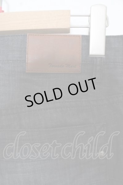 画像2: Zero by TORNADO MART パンツ.ハイパーデニムクロップド /グレー/M O-23-09-01-009-Ze-pa-YM-ZT328 (2)