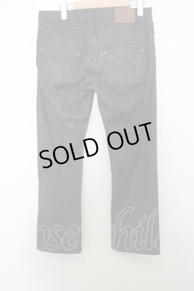 画像3: Zero by TORNADO MART パンツ.ハイパーデニムクロップド /グレー/M O-23-09-01-009-Ze-pa-YM-ZT328 (3)