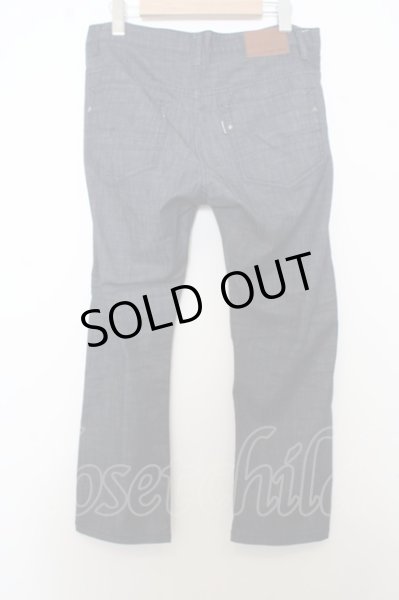 画像3: Zero by TORNADO MART パンツ.ハイパーデニムクロップド /ネイビー/M O-23-09-01-010-Ze-pa-YM-ZT328 (3)